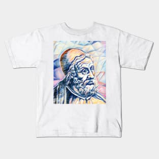 Al Tabari Portrait | Al Tabari Artwork 12 Kids T-Shirt